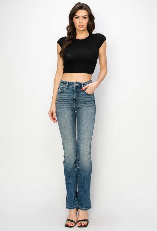 Plus Aurora High Rise Y2k Boot Jeans