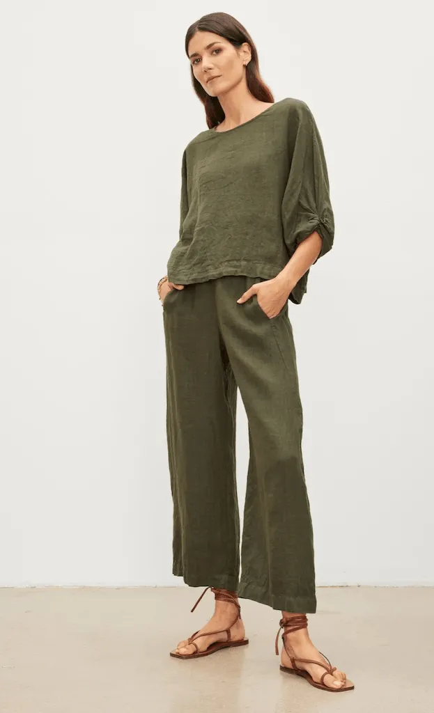Velvet Lola Linen Pant Tootsie